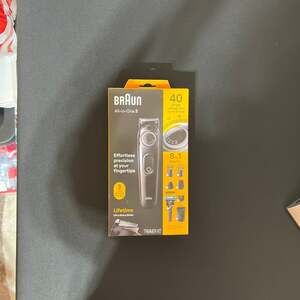 Braun All-in-One Series 3 Style Kit 3470, 8-in-1 Trimmer with 40 Length Settings